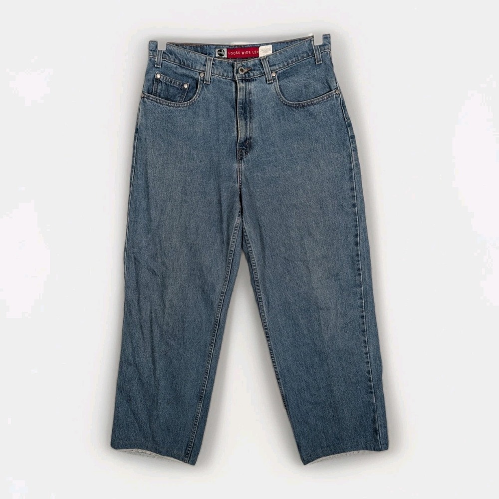 VTG Levis SilverTab Jeans Men's 32x30** Baggy Loose Wide Leg 90s Y2K Denim